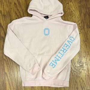 Overtime Kids Pink Hoodie